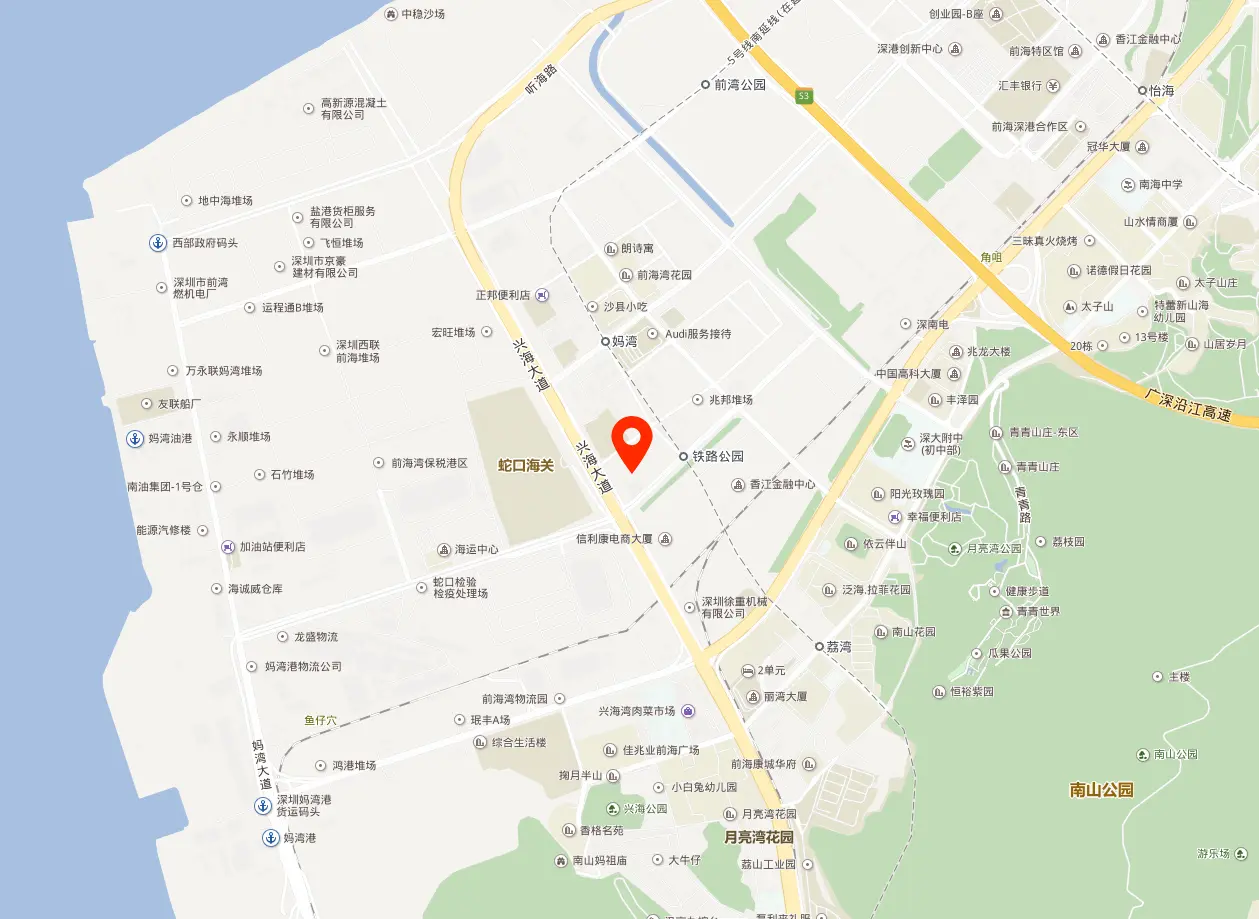 招商前海经贸中心(招商前海国际中心）地图位置